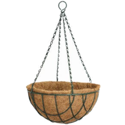 Photo of Basket Hang Lattice Green 35cm