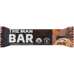 Photo of The Man Bar Chunky Choc Low Carb Bar 50g