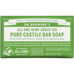 Photo of Dr Bronner Soap Green Tea 140g