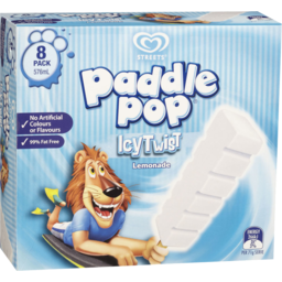 Photo of Paddle Pop Water Ice Icy Twist 8 Pack