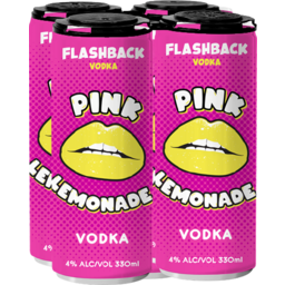 Photo of Flashback Vodka Pink Lemonade Can
