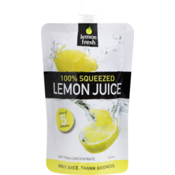 Photo of Lemon Fresh 100% Squeezed Lemon Juice 245ml