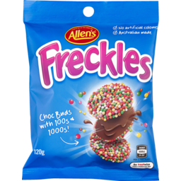 Photo of Allen's Freckles Chocolate Bag 120g