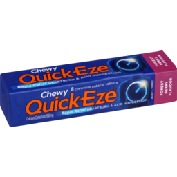 Photo of Quick Eze Forest Berry Chewy Rapid Heartburn & Indigestion Relief 3x8 Pack
