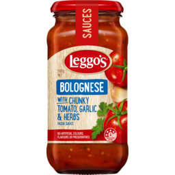 Photo of Leggo's Bolognese With Chunky Tomato, Garlic & Herbs Pasta Sauce 500g