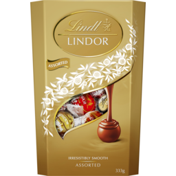 Photo of Lindt Lindor Assorted Chocolate Cornet 333g 333g