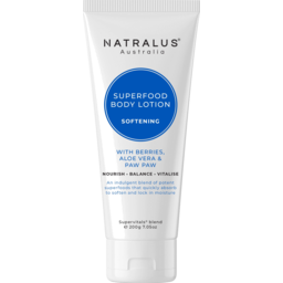 Photo of Natralus Superfood Softening Body Lotion With Berries Aloe Vera & Paw Paw