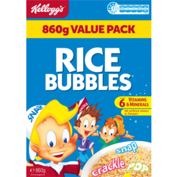 Photo of Kelloggs Rice Bubbles 860g