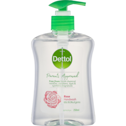 Photo of Dettol Parents Approved Hand Wash Anti-Bacterial Rose 250ml