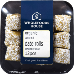 Photo of Wholefoods House Rolls Date Coconut 12pcs