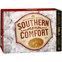 Photo of Southern Comfort & Cola Can 4.5% 24x375ml