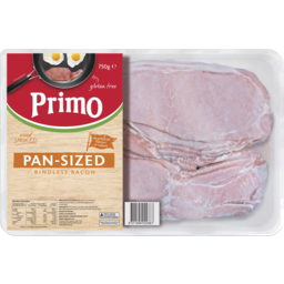 Photo of Primo Pan Sized Rindless Bacon 750g
