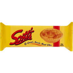 Photo of Scotts Meat Pies 6 Pack
