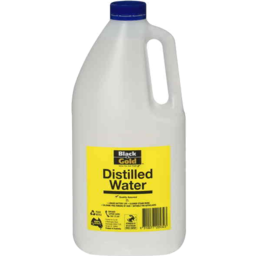 Photo of Black & Gold Distilled Water