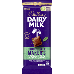 Photo of Cadbury Dairy Milk Chocolate Maker's Mint Chip 170g