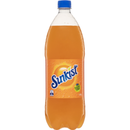 Photo of Sunkist Orange Soft Drink Bottle 1.25l