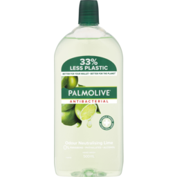 Photo of Palmolive Odour Neutralising Antibacterial Lime Liquid Hand Wash Refill 500ml