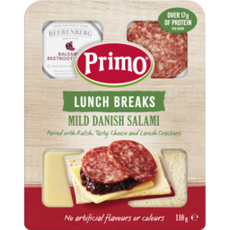 Photo of Primo Lunch Breaks Mild Danish Salami 110gm