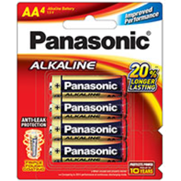 Photo of Ace Panasonic Battery Alkaline AA 4 Pack