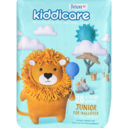 Photo of Kiddicare Deluxe Nappies Junior Ultra Dry 28