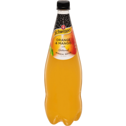 Photo of Schweppes Orange & Mango With Natural Mineral Water 1.1l