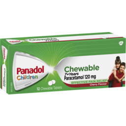 Photo of Panadol Children Chewable 7+ Years Cherry 12pk