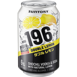 Photo of -196 Double Lemon 6% Can 330ml