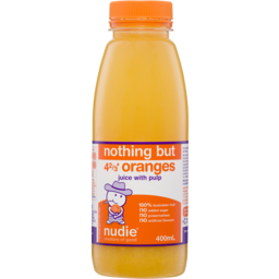 Photo of Nudie Nothing But Orange Juice With Pulp 400ml