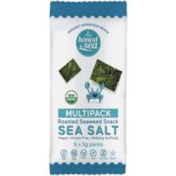 Photo of Honest Sea Seaweed Snack Salt 6pk