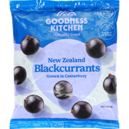 Photo of Goodness Kitchen Frozen Fruit New Zealand Blackcurrants