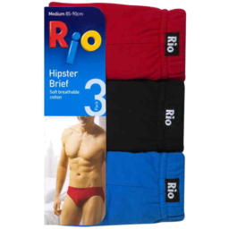 Photo of Rio Mens Hipster Brief Medium 85-90cm