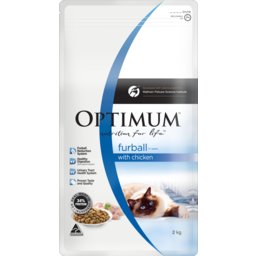 Photo of Optimum Furball 1+ Years With Chicken Dry Cat Food 2kg