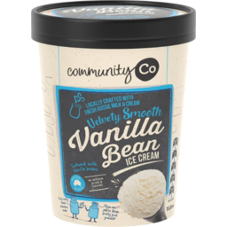 Photo of Community Co Ice Cream Vanilla Bean