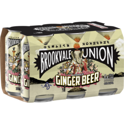 Photo of Brookvale Union Ginger Beer Cans