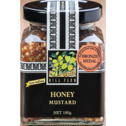 Photo of Hill Farm mustard Honey 180g	