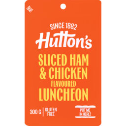 Photo of Hutton's Sliced Ham & Chicken Luncheon 300g