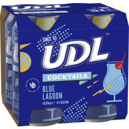 Photo of UDL Cocktails Blue Lagoon Can