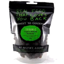 Photo of Honest to Goodness Organic Nat Sultanas