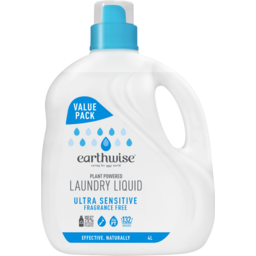 Photo of Earthwise Laundry Liquid Fragrance Free 4L