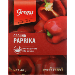 Photo of Greggs Seasoning Packet Ground Paprika 40g