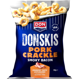 Photo of Don Donskis Gluten Free Smoky Bacon Pork Crackle 50g