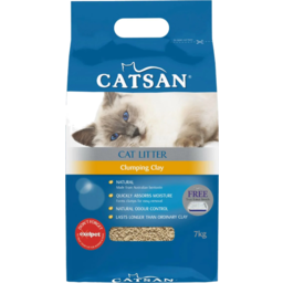 Photo of Catsan Clumping Clay Cat Litter Bag 3.5kg