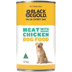 Photo of Black And Gold Dogfood Meat And Chicken 700gm