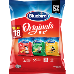 Photo of Bluebird Multipack Original Potato Chips Combo 18 Pack
