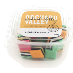 Photo of Orchard Valley Licorice Allsorts 250g