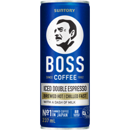 Photo of Suntory Boss Coffee Iced Double Espresso 237ml