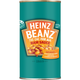 Photo of Heinz Beanz Baked Beans Ham Sauce 555g