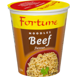 Photo of Fortune Beef Noodle Cup Carton