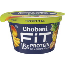 Photo of Chobani Fit Tropical High Protein Greek Yogurt 170g 170g