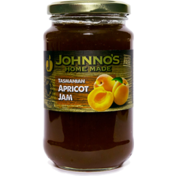 Photo of Johnno's Home Made Jam Apricot 450gm